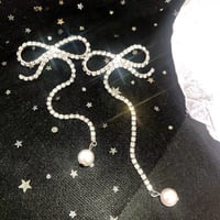 ビッグリボンピアス