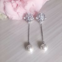 2wayアラベスクパールピアス