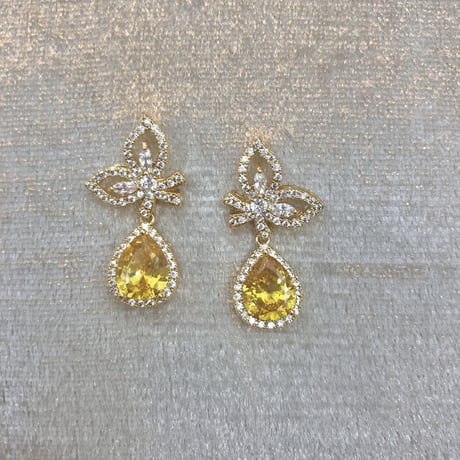 Butterfly jewelピアス