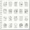 プチスタンプ（241～260）[プチハンコ/ミニハンコ/小さいハンコ/ミニスタンプ]
