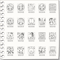 プチスタンプ（301～320）[プチハンコ/ミニハンコ/小さいハンコ/ミニスタンプ]