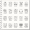 プチスタンプ（181～200）[プチハンコ/ミニハンコ/小さいハンコ/ミニスタンプ]