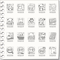 プチスタンプ（221～240）[プチハンコ/ミニハンコ/小さいハンコ/ミニスタンプ]