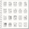 プチスタンプ（061～080）[プチハンコ/ミニハンコ/小さいハンコ/ミニスタンプ]