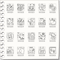 プチスタンプ（321～340）[プチハンコ/ミニハンコ/小さいハンコ/ミニスタンプ]