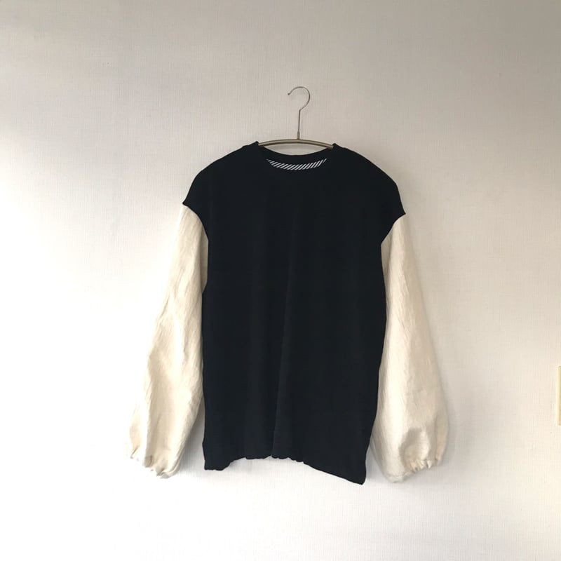 ニットと布帛のトレーナー【作り方と型紙セット】ダウンロード 