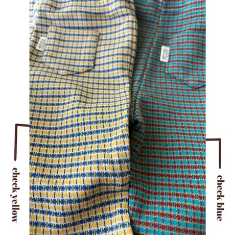 Baby strap pants【check】