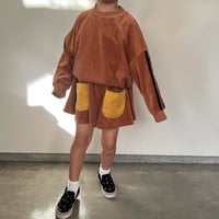 light velour skirt
