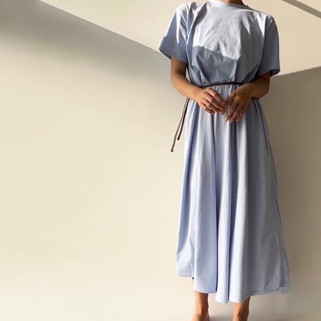 MOM tee dress + belt set