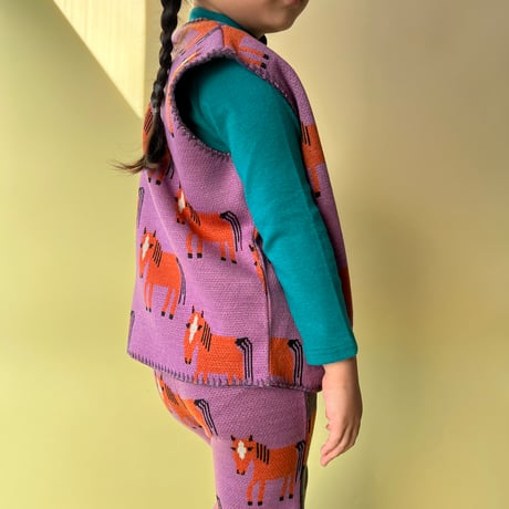 knit reversible VEST
