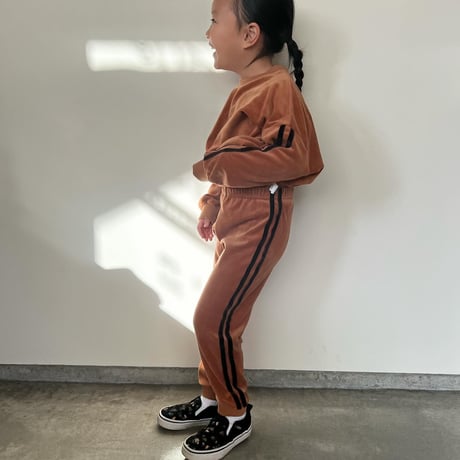 light velour sweat TOPs
