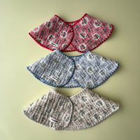 reversible bib【Flower×Paisley】