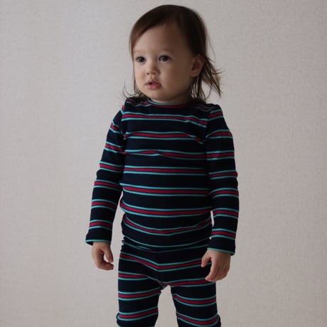 rétro border / kids leggings2311
