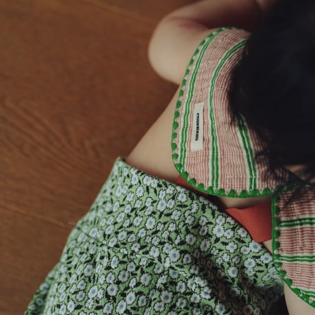 reversible bib【Border×Ohana】
