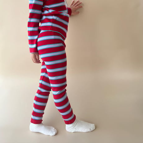 rétro border / kids leggings2311