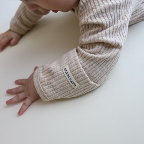 slub rib NEW born suits