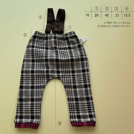 checkcheck  Baby strap pants