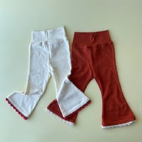 rose ribbon baby widepants