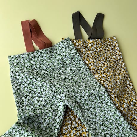 Flower baby strap pants