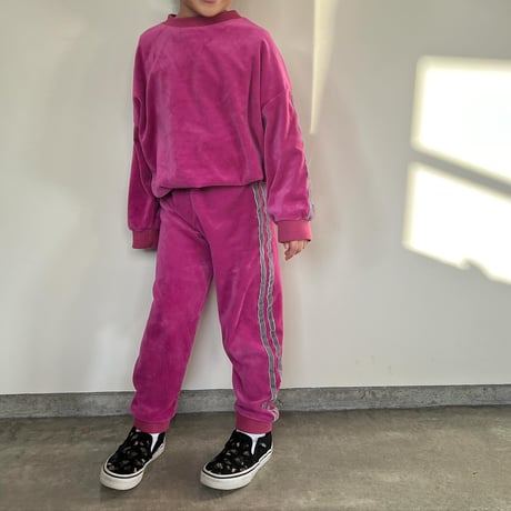 light velour sweat TOPs