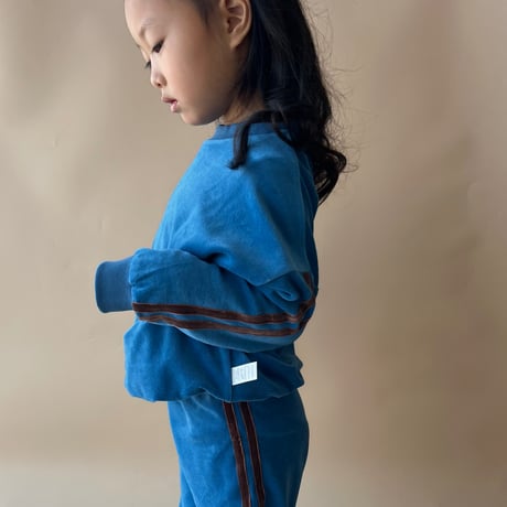 light velour sweat TOPs
