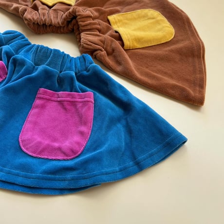light velour skirt