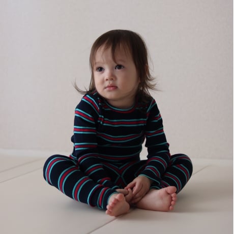rétro border / kids leggings2311
