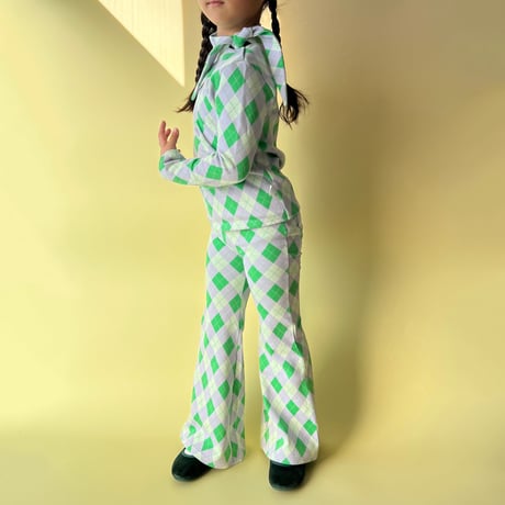 argyle kids bellbottom