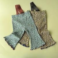 Flower baby strap pants