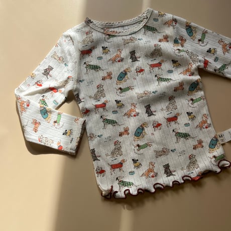 Kids longTee【Dog】