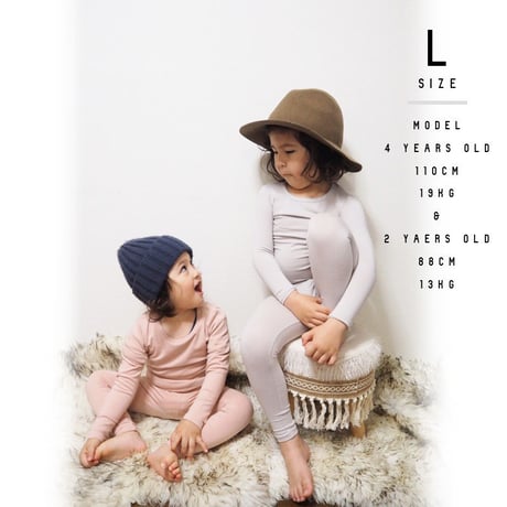 【100 size 】Long Tee & Leggings SETUP