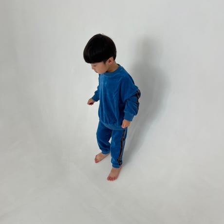 light velour sweat TOPs