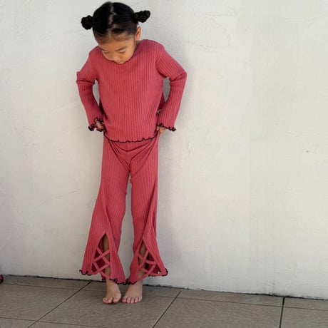 kids/junior Front cross pants