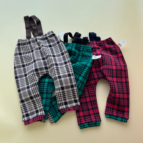 checkcheck  Baby strap pants
