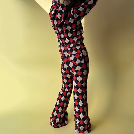 argyle kids bellbottom