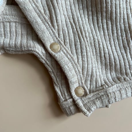 slub rib NEW born suits