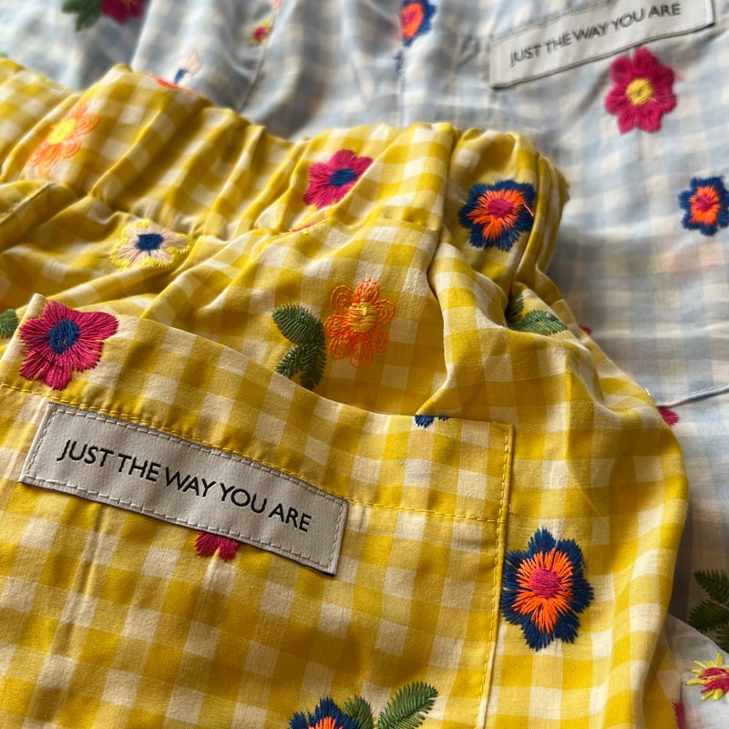 MOM embroideryflower TANPAN | emasroom