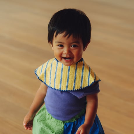 reversible bib【Border×Ohana】