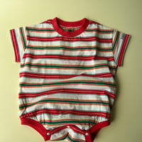 baby retroborder   rompers