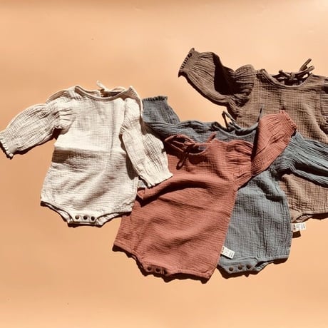 gauze rompers
