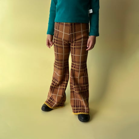 kids knit uraomote bellbottom