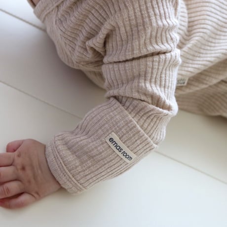 slub rib NEW born suits