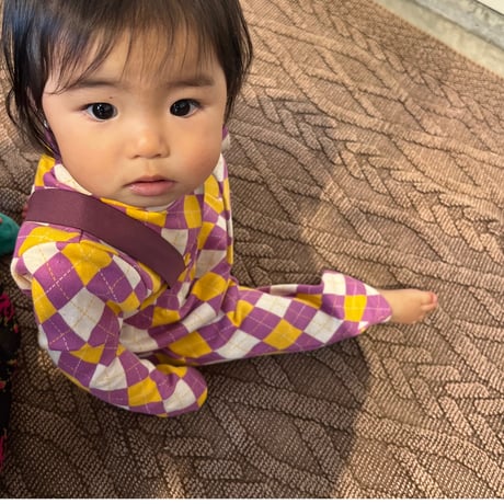 argyle  Baby strap pants