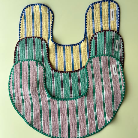 reversible bib【Border×Ohana】