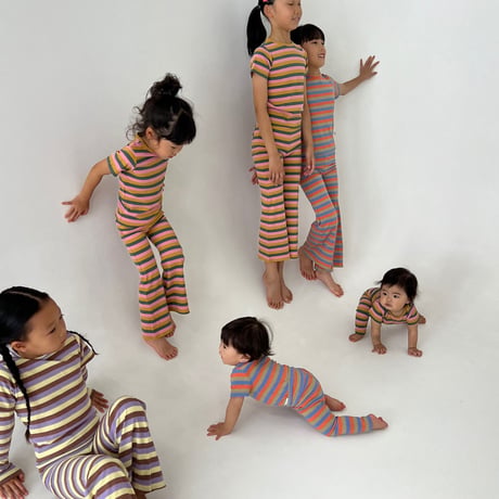 kids border bellbottom 40703