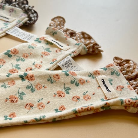 baby socks【flower×gingham】