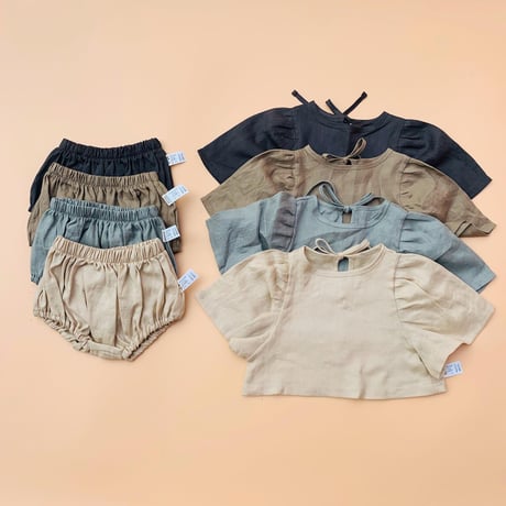 【quality time】girly linen kids setup