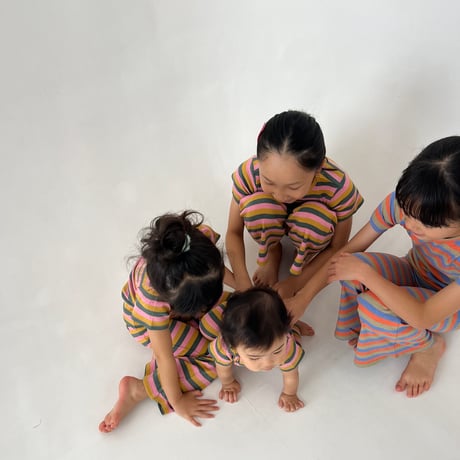 kids border Tee 40701