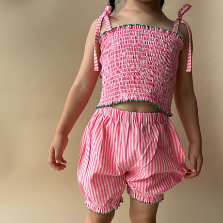 stripe pumpkin pants