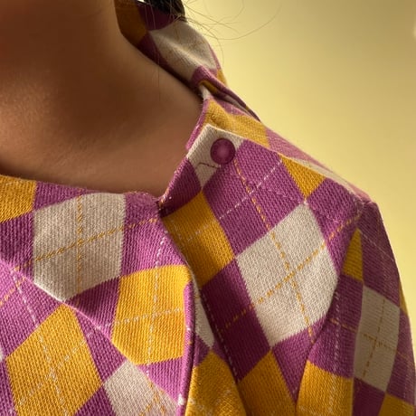 argyle kids bowtie tops